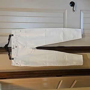 Gap jeans white skinny size 13